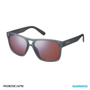 Shimano Glasses - CE - SQUARE  DARK GREY - RIDESCAPE HIGH CONTRAST